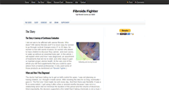 Desktop Screenshot of fibroidsfighter.com
