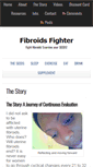 Mobile Screenshot of fibroidsfighter.com